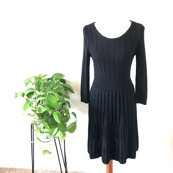 calvin klein long sleeve sweater dress